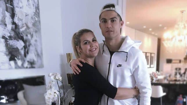 Katia Aveiro y Cristiano Ronaldo