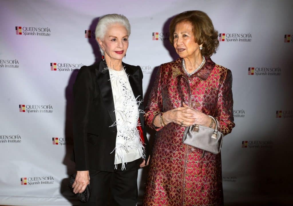 La Reina Sofía muy cómplice con Carolina Herrera... ¿Hablarían de Letizia?