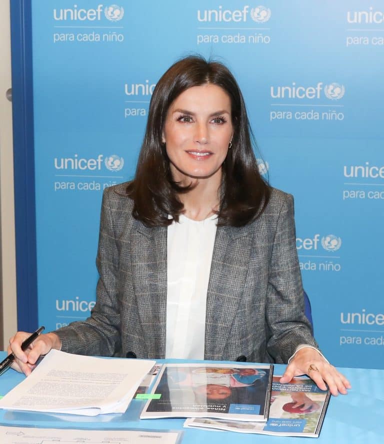 La Reina Letizia, nombrada Defensora para la Salud Mental de la Infancia y Adolescencia de UNICEF