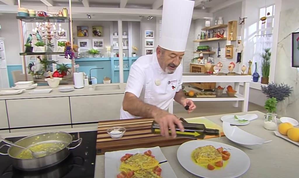 La curiosa forma de Arguiñano de hacer una tortilla de patatas