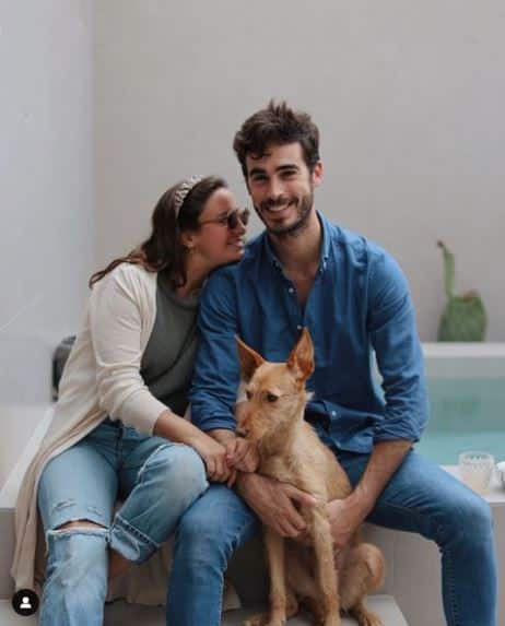 marta y el novio y el perro