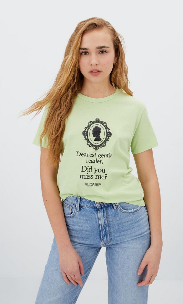Camisetas basicas stradivarius 2025