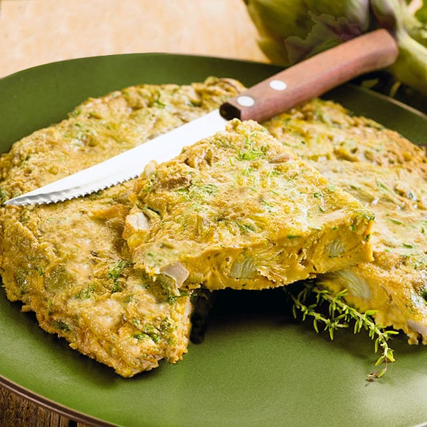 La tortilla de alcachofas que rivaliza con la de patatas