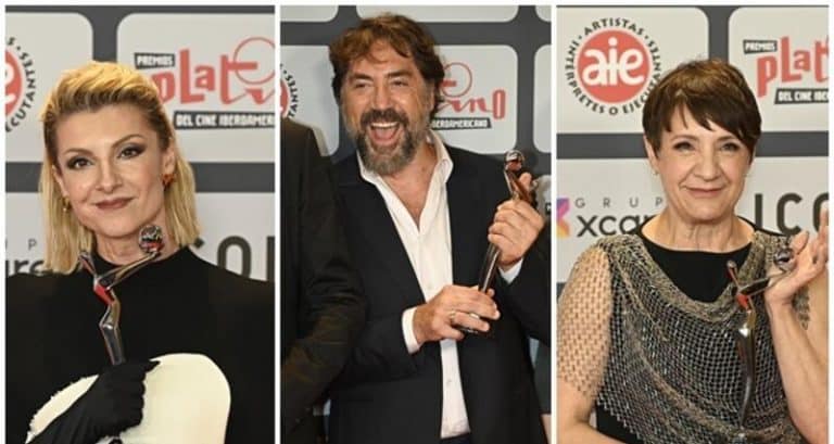 ‘El buen patrón’ y ‘El reino’, grandes ganadores de los Premios PLATINO, mientras Lali Expósito se pone a cantar