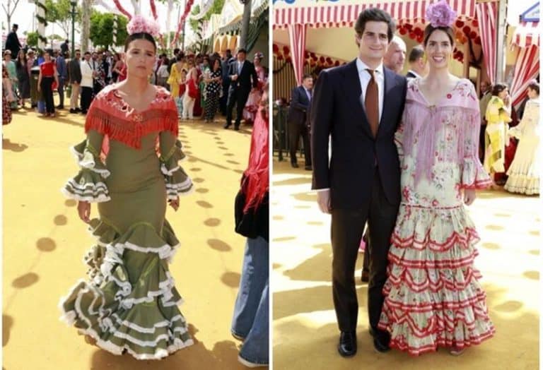 Tana Rivera y Sofía Palazuelo: duelo de flamencas en la Feria de Abril
