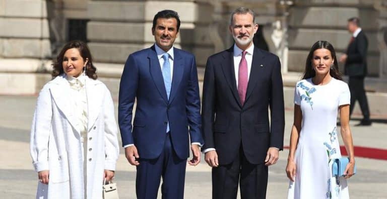 Los Reyes derrochan complicidad con el Emir y la Jequesa en Zarzuela