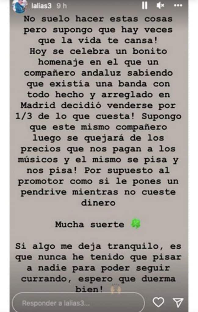 Mensaje Víctor Elías Rocío Carrasco