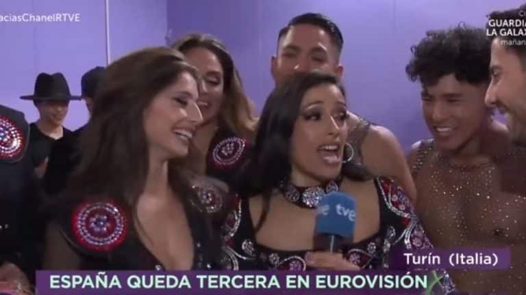 Chanel, entre lágrimas, tras quedar tercera en ‘Eurovisión 2022’: «Os hemos regalado el show»