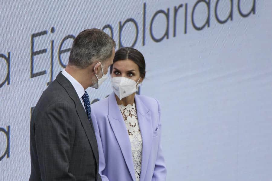 Contrapunto de color que se aplica Letizia