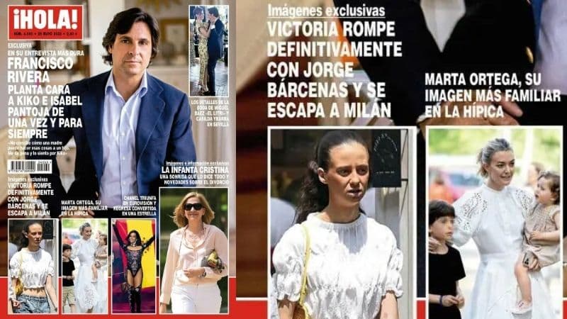 Hola portada - Victoria Federica y Jorge Bárcenas