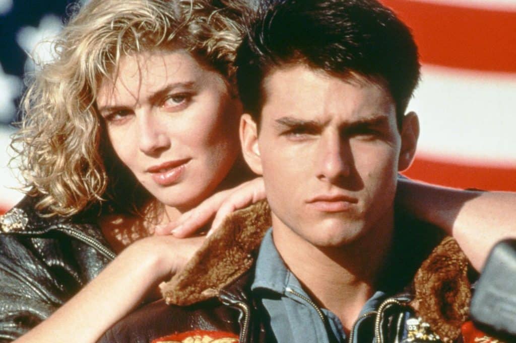 Kelly McGillis - Top Gun con Tom Cruise