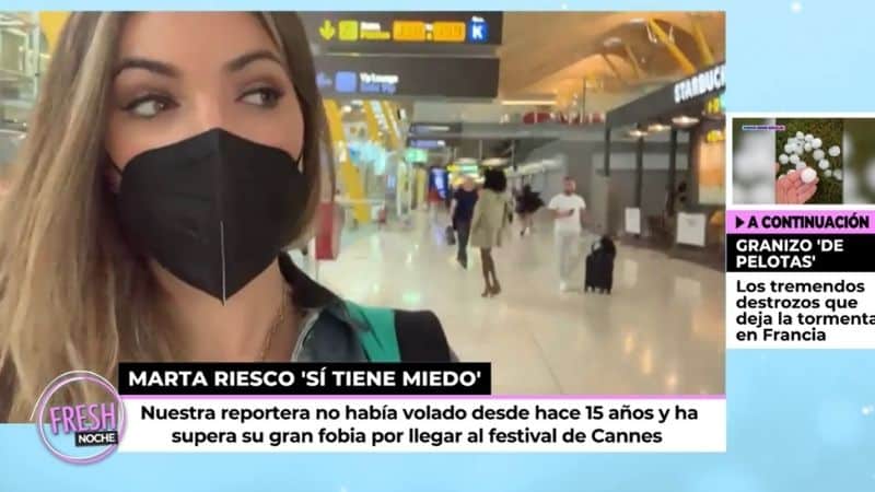 Marta Riesco Miedo a volar