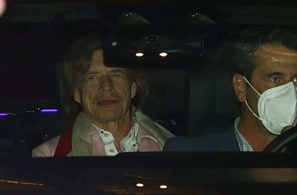 Mick Jagger y su hija May en España