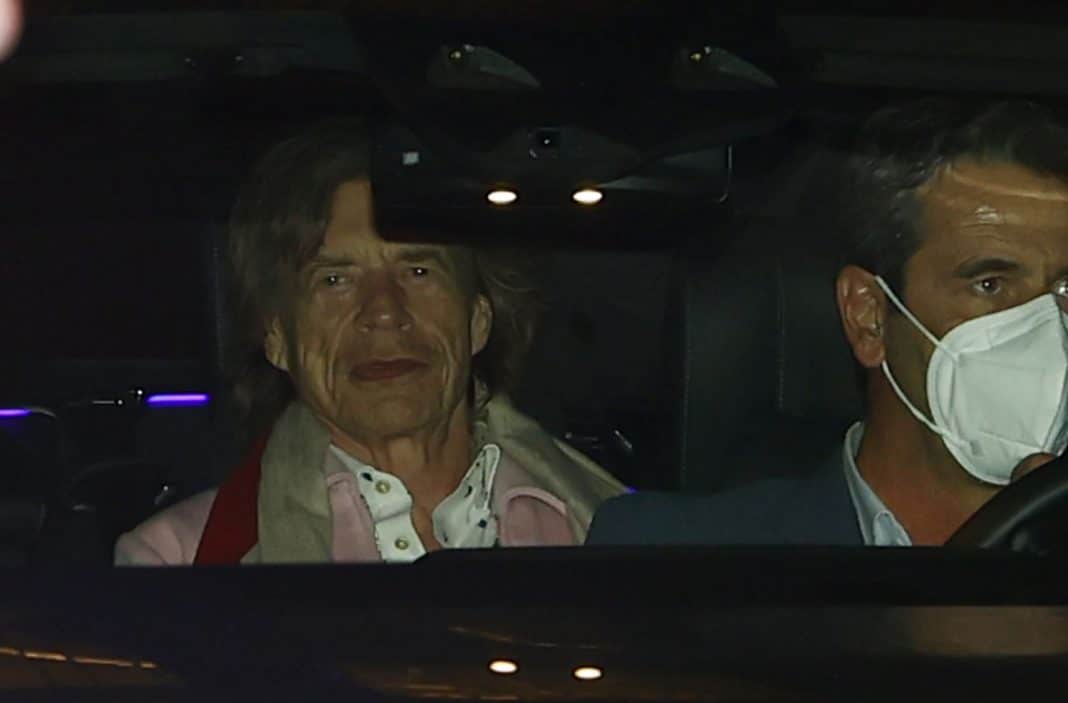 Mick Jagger y su hija May en España