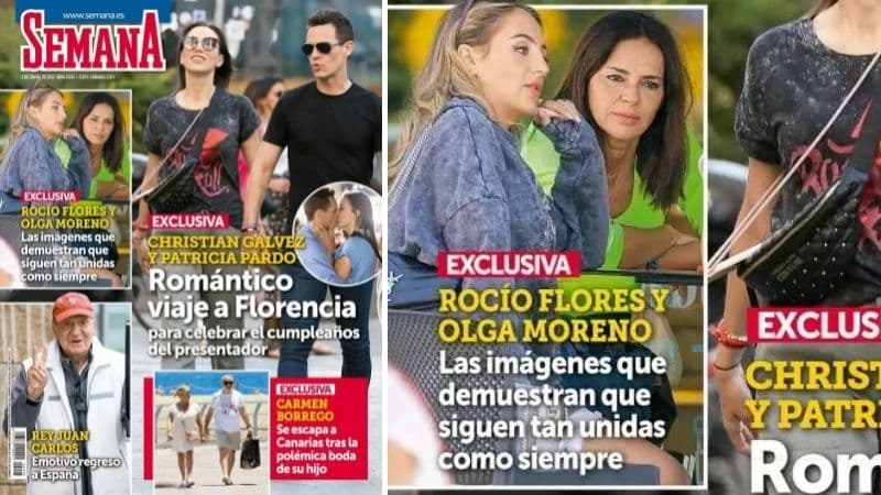 Revista Semana Olga Moreno y Rocío Flores encuentro