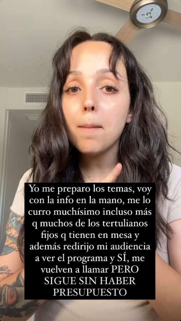 Sindy Takanashi estalla contra Ya es mediodía: "Me siento gilipollas"