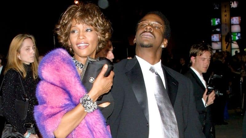 Whitney Houston y Bobby Brown