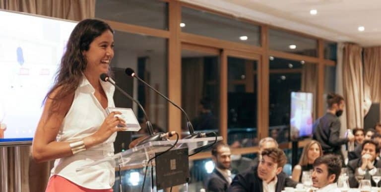 Alba Sánchez-Vicario, galardonada con el Premio Emprendedor YEC 2022
