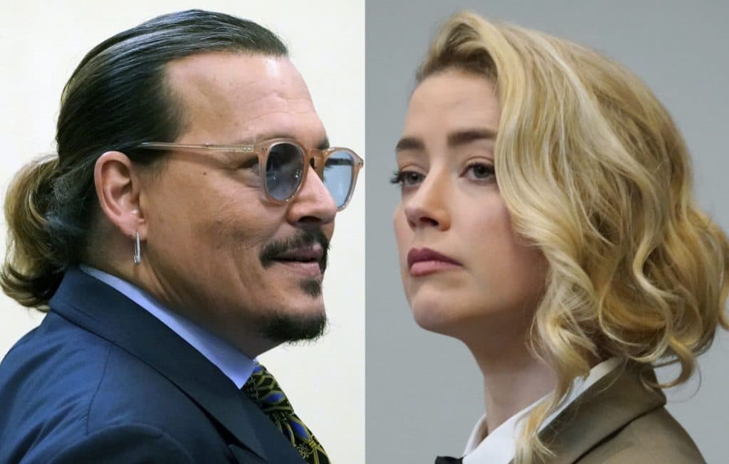 amber heard y johnny depp gtres