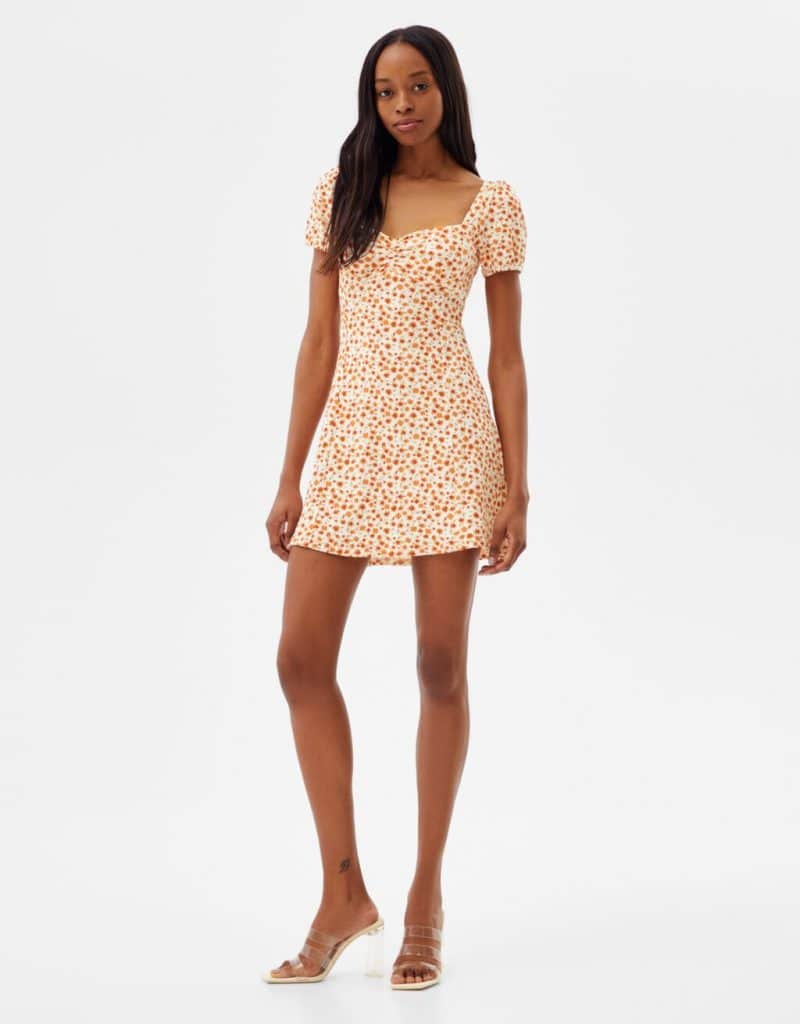 Bershka: vestidos estampados por menos de 20 euros 