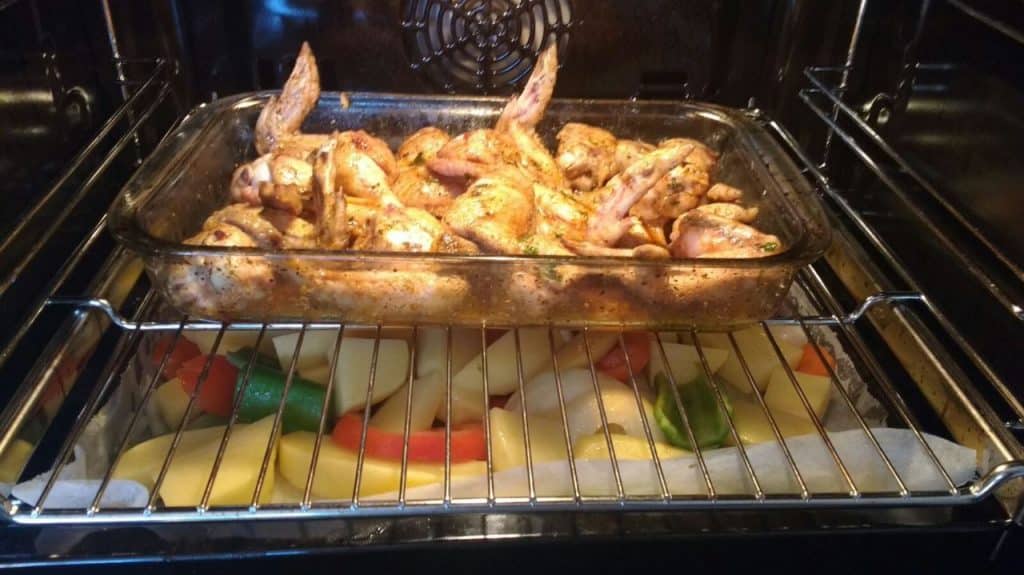 alitas de pollo