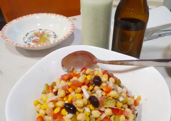 Ensalada de garbanzos: el ingrediente que le da mucho más sabor 
