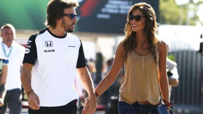 fernando alonso novia andrea schlager lara alvarez