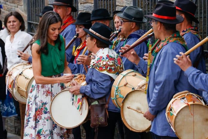 letizia felipe hurdes verde autografos