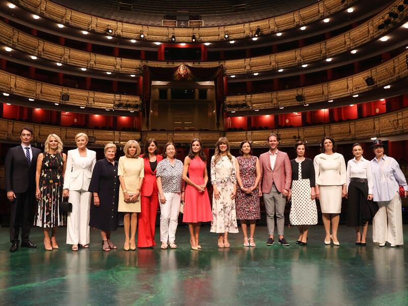 RCumbre Otan Reina Letizia teatro real