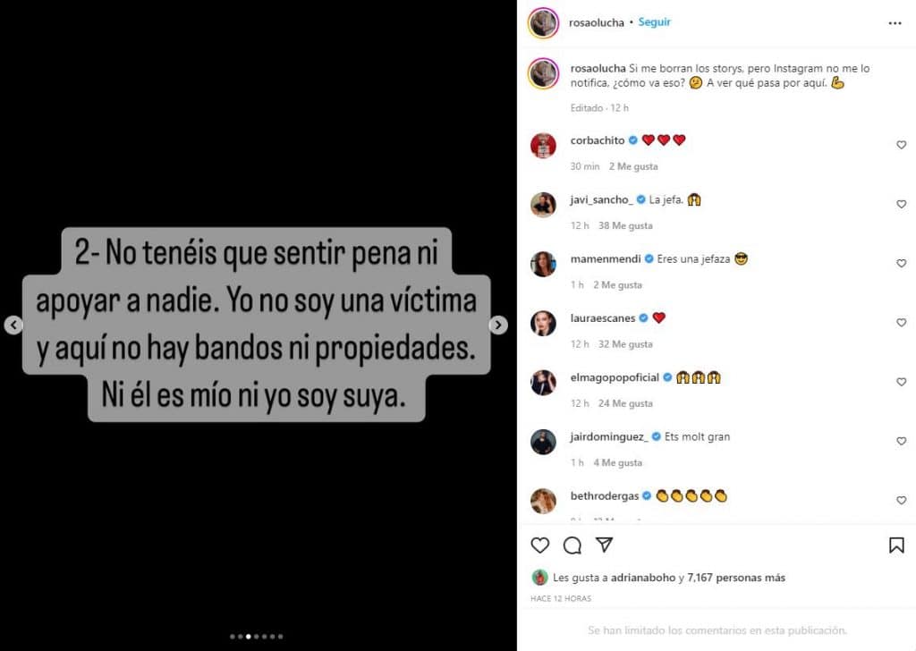 Primeras palabras de Rosa Olucha, mujer de Santi Millán: "Existen muchos tipos de familia"