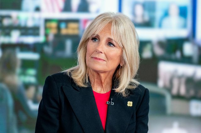 Jill Biden en una entrevista