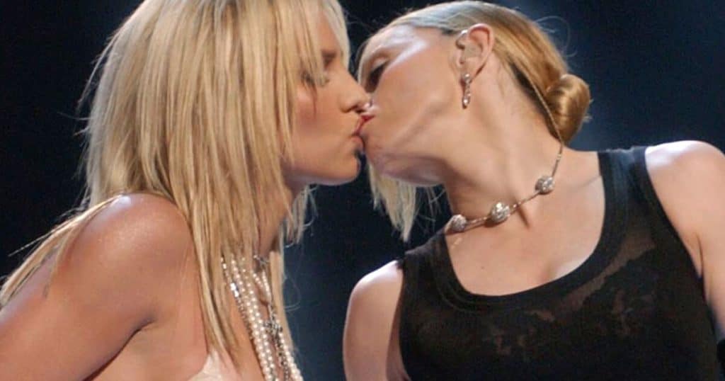 Madonna Britney Kiss