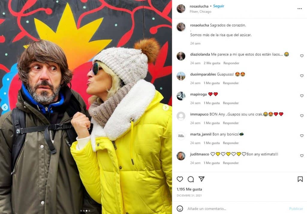 Rosa Olucha, mujer de Santi Millán responde: una imagen dice más que mil palabras