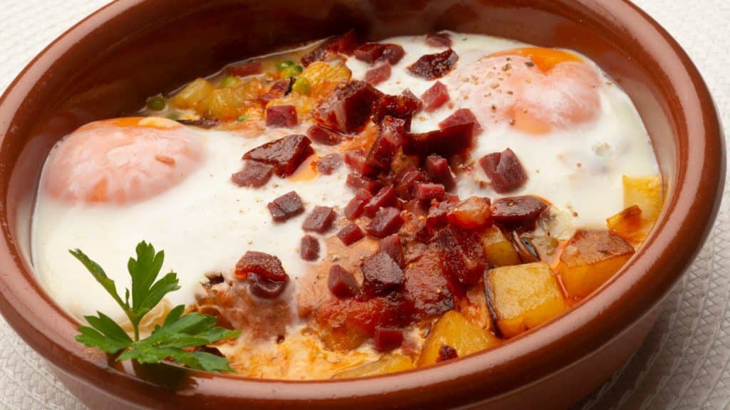 huevos a la flamenca