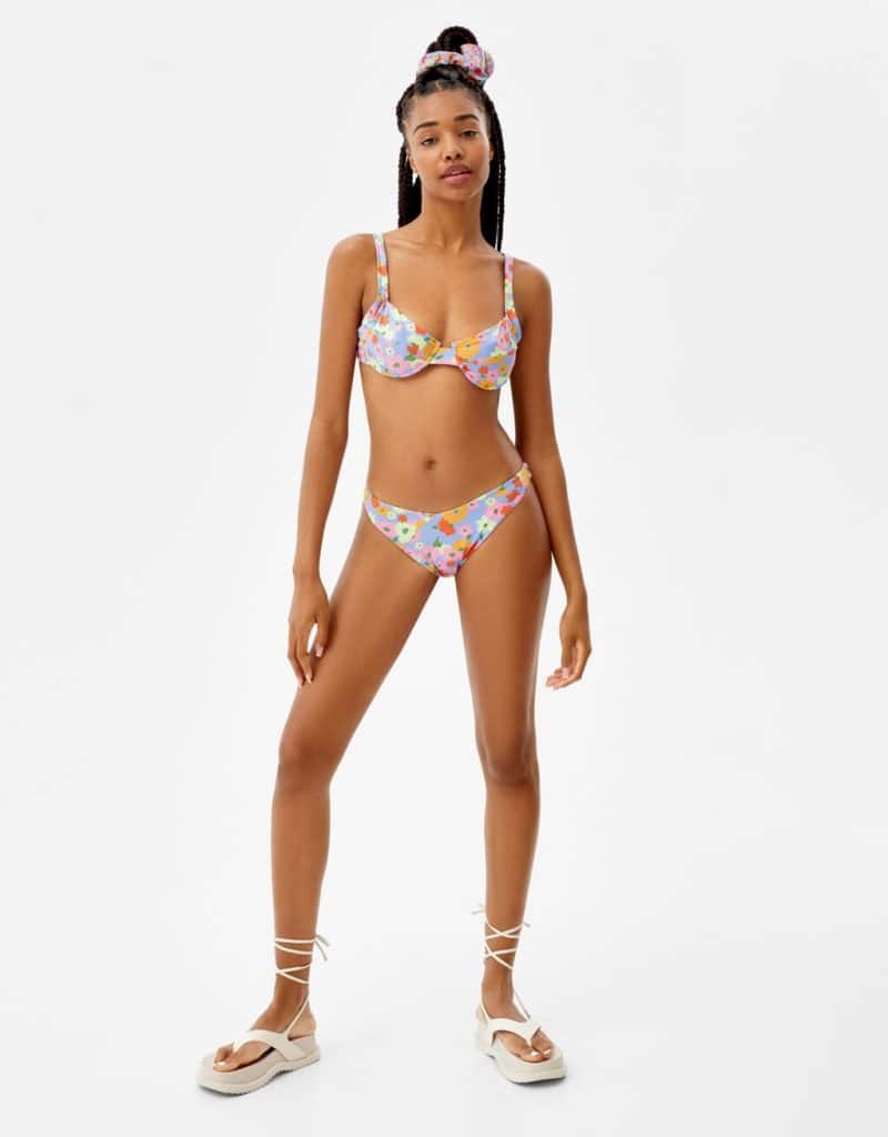 Bikinis y bañadores de Bershka para fardar de estilo en la piscina