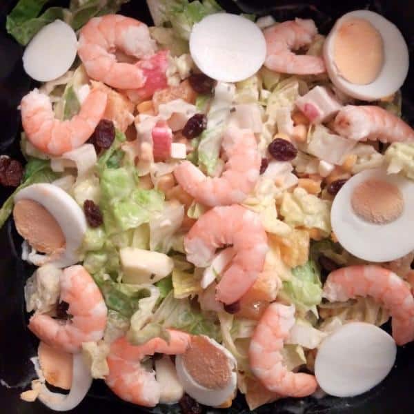 Langostinos: prueba esta ensalada y no los volverás a tomar con mayonesa