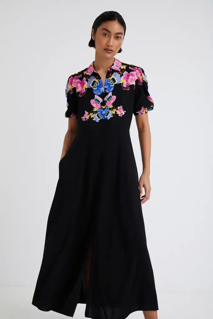 vestido largo negro Rebajas en Desigual: vestidos increíbles a precios jamás vistos
