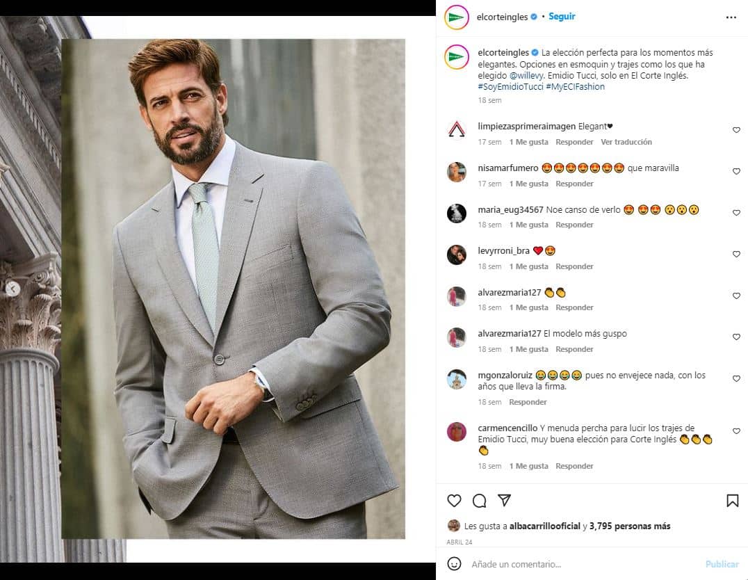 William posando 