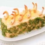 pastel Pastel de atún y gambas: la receta para triunfar cuando tengas invitados 
