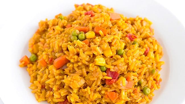 Arroz a la jardinera