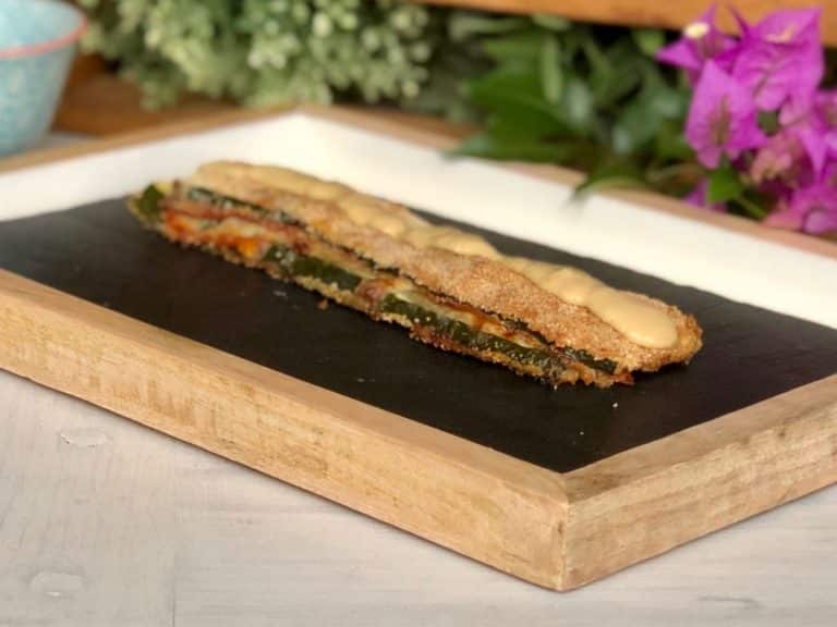 El ‘falso cachopo’ de calabacín que te hará vibrar