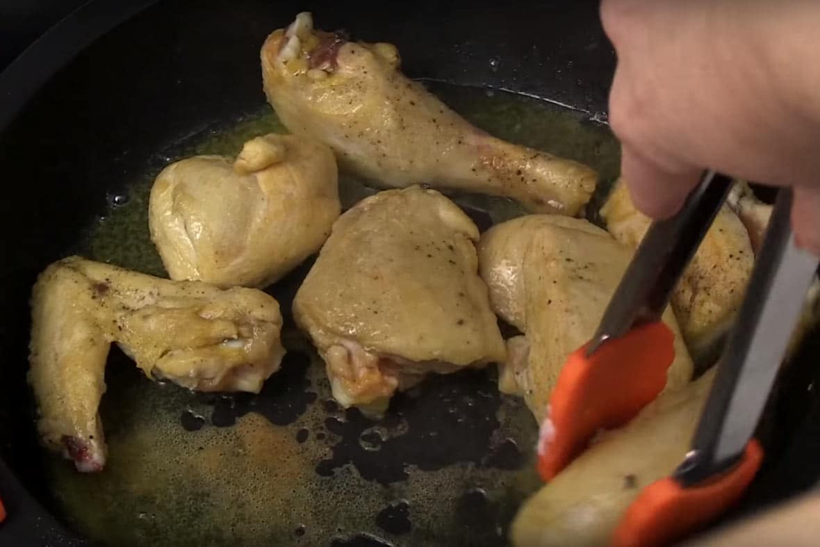 Pollo en pepitoria: la receta clásica de la abuela para gozar