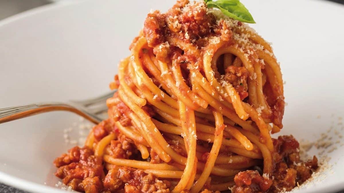 espaguetis a la boloñe