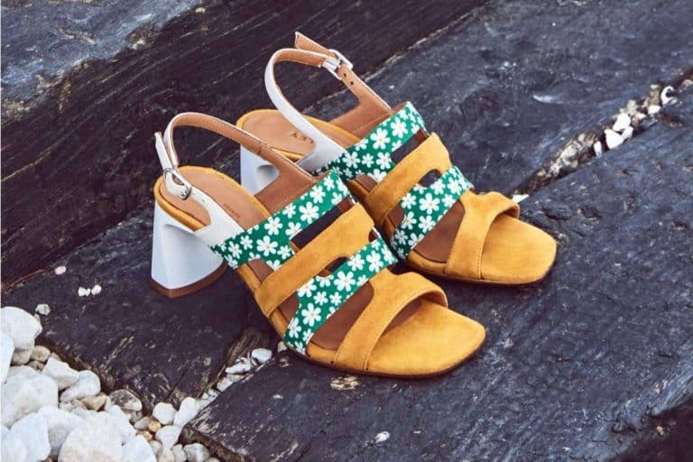 Cuidado en cada pisada con las sandalias de tacón medio de Audley