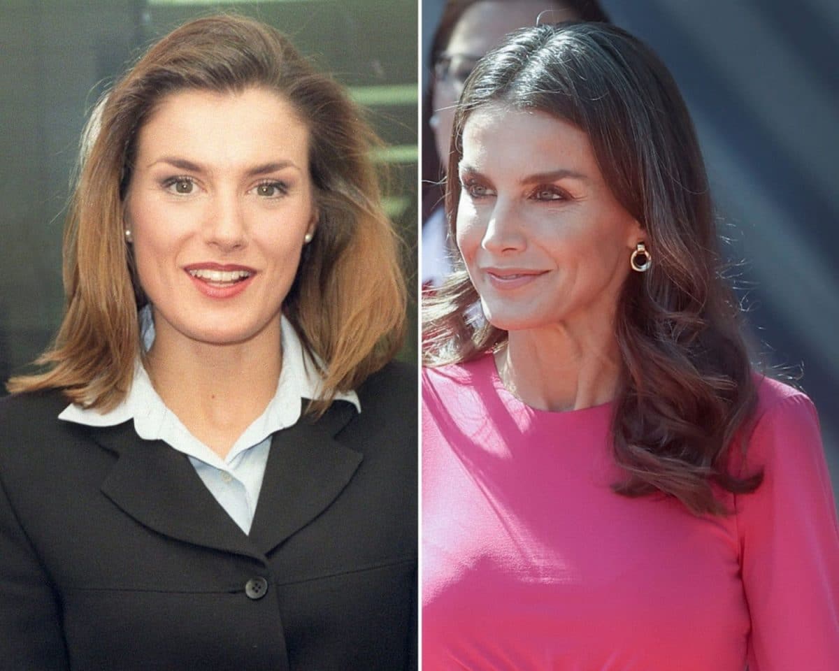 De TVE a Reina de España: El cambio físico de Letizia en fotos