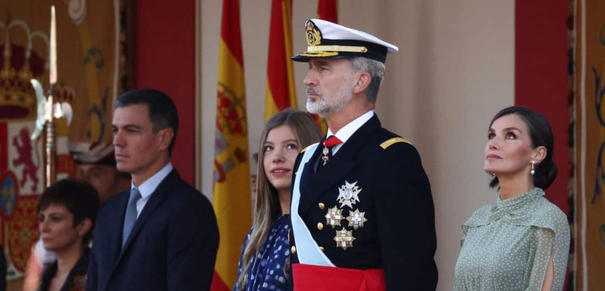 Última hora: La Familia Real no estará al completo en el desfile del 12 de octubre Felipe VI y Letizia