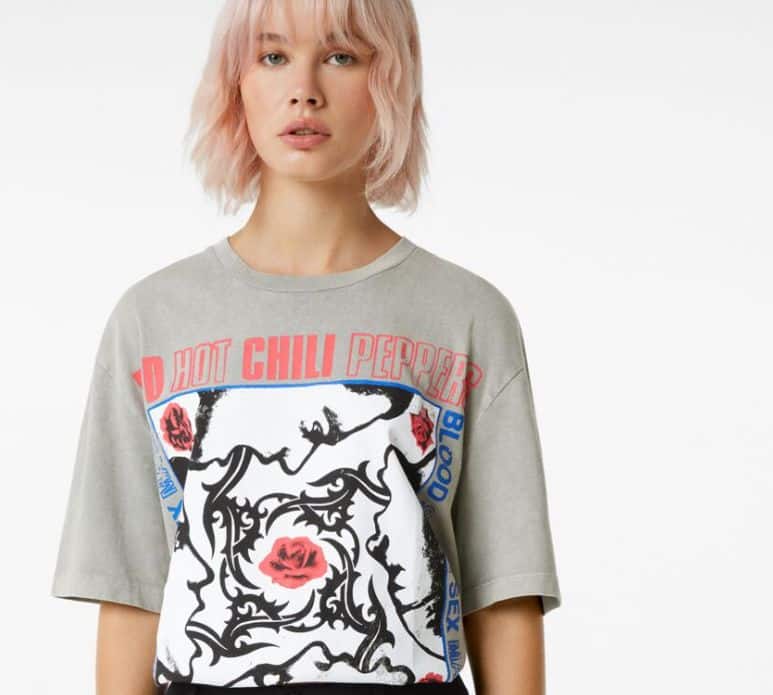 Sudadera ramones bershka best sale