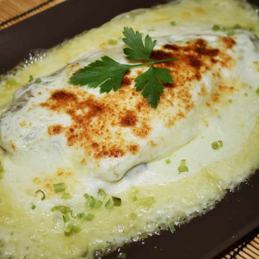 Esta merluza al queso rápida es una fantasía