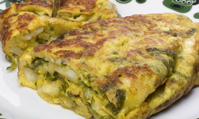 Cómo hacer una tortilla de bacalao bien jugosa