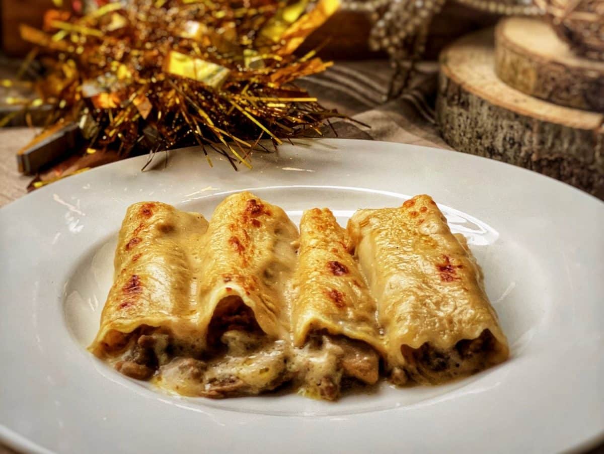 La receta de canelones con setas que está a otro nivel